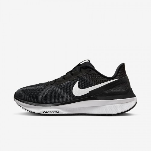 Giày Nike Air Zoom Structure 25 Nữ - Đen Trắng