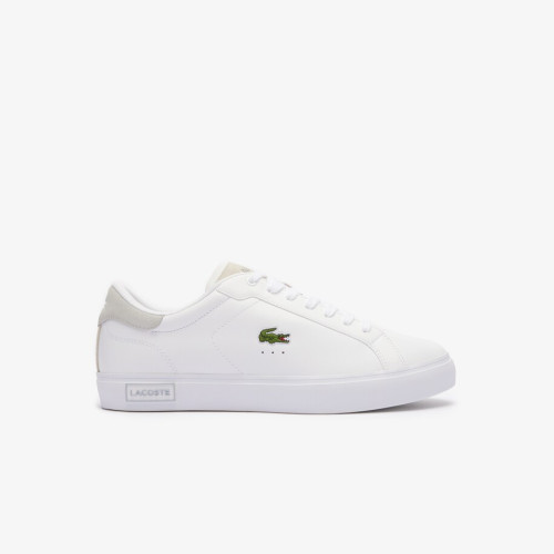 Giày Lacoste PowerCourt 124 Nam - Trắng Xám