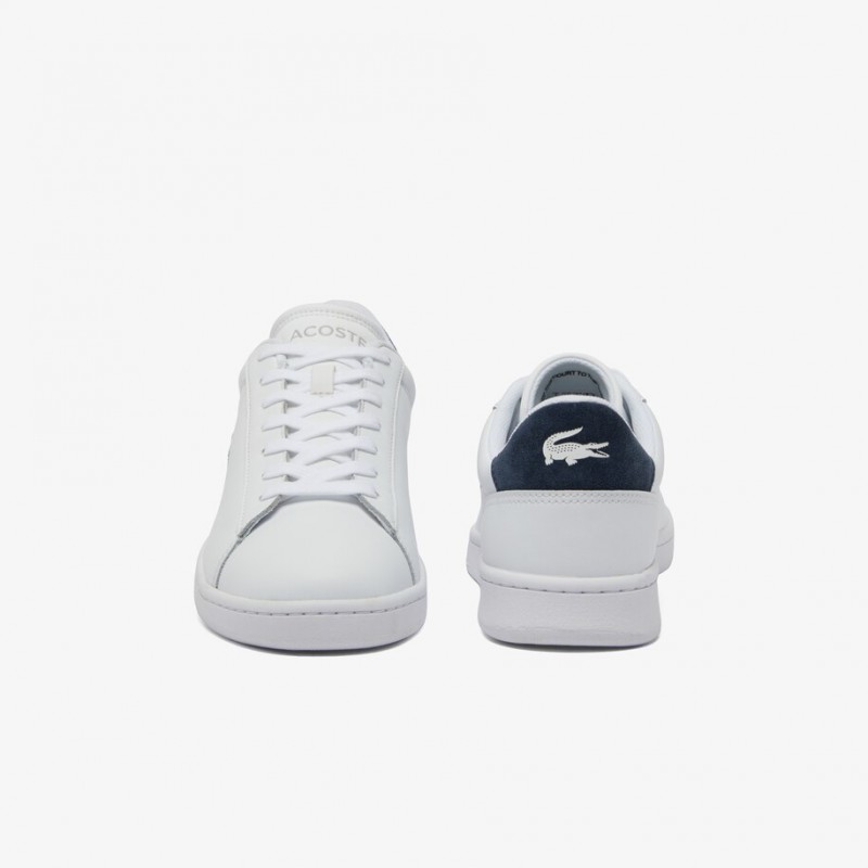 Giày Lacoste Carnaby Pro CGR 124  Nam - Trắng Xanh