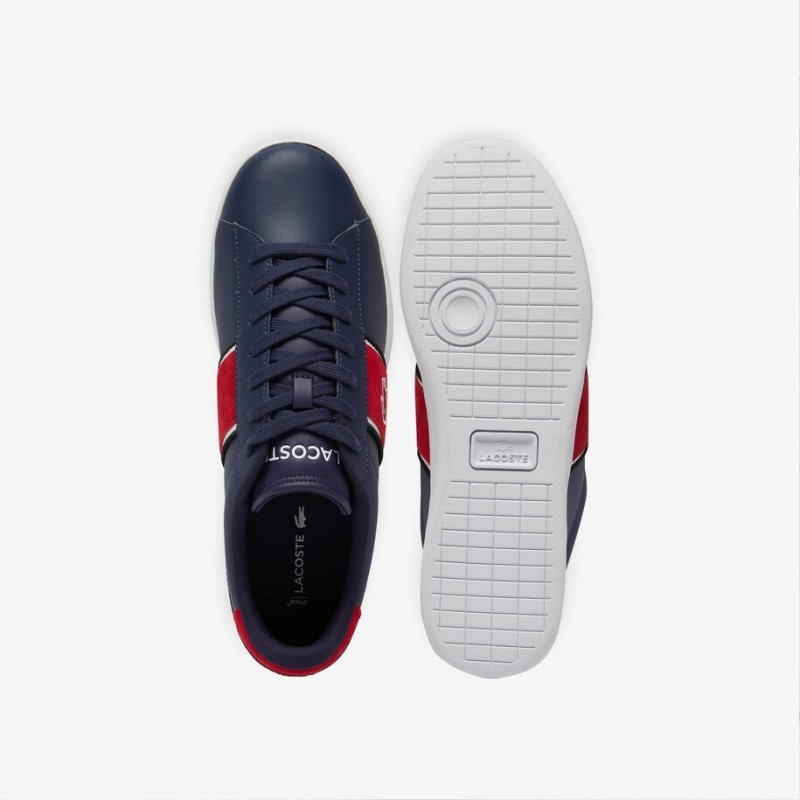 Giày Lacoste Carnaby Pro CGR 124  Nam - Trắng Xanh