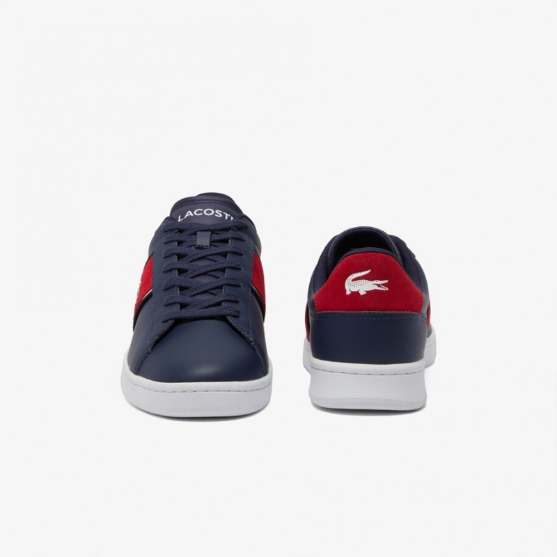 Giày Lacoste Carnaby Pro CGR 124  Nam - Trắng Xanh
