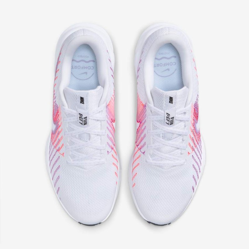 Giày Nike Run Defy Nữ - Xanh Trắng